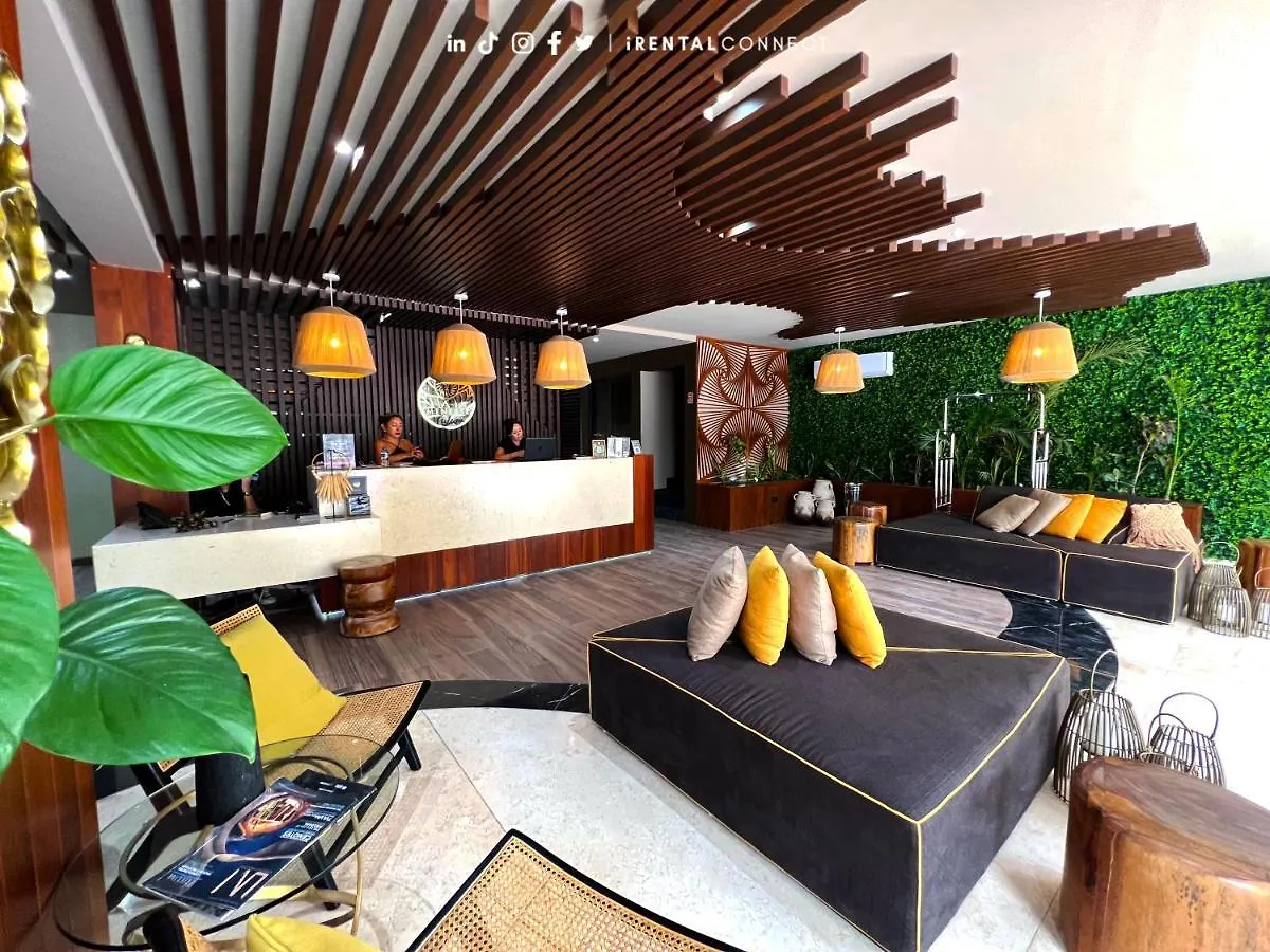 Apartment New Studio P-3, Pool, Roof Top, Great Location Tulum Mexico