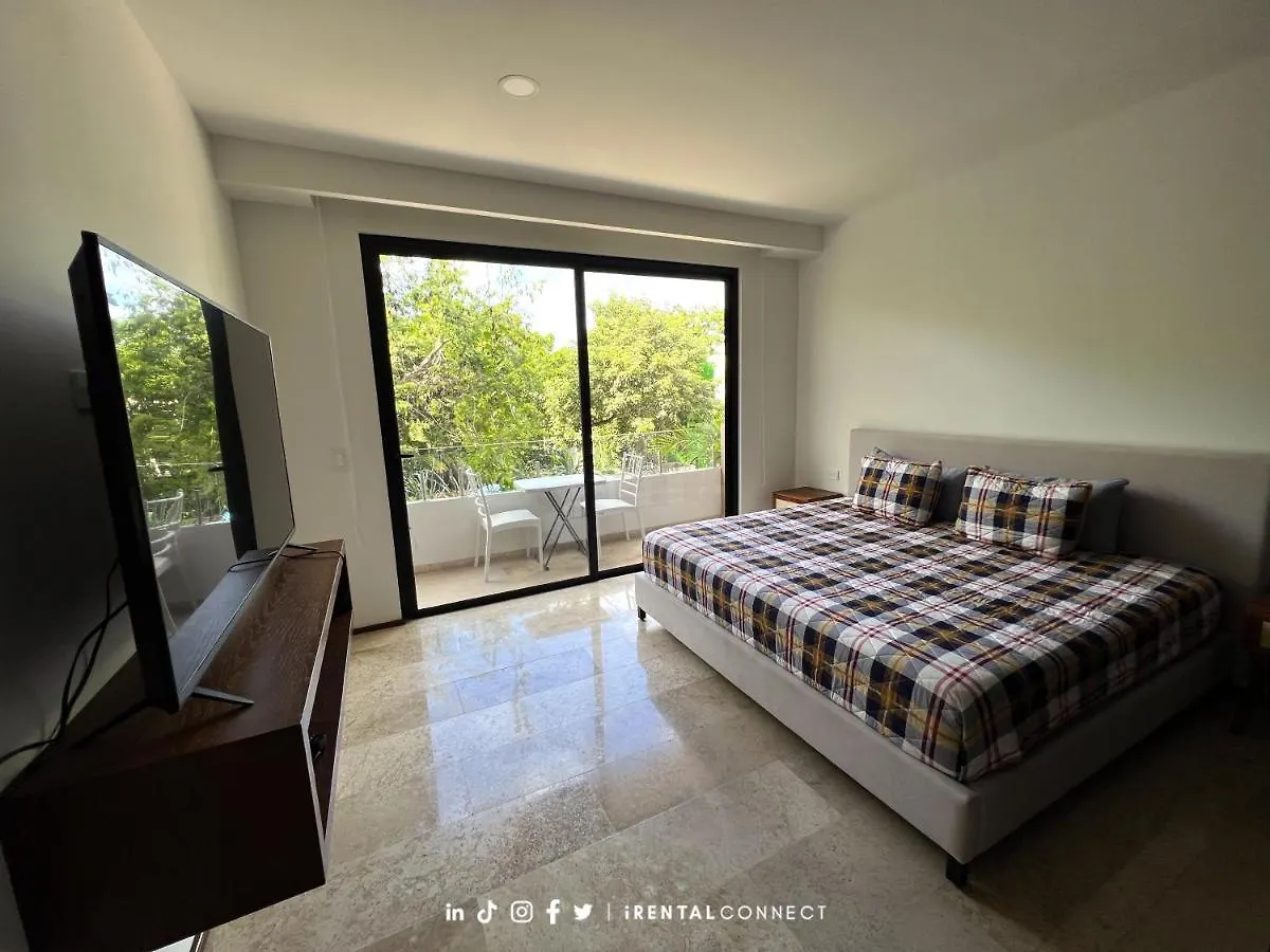 New Studio P-3, Pool, Roof Top, Great Location Tulum